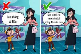 hình ảnh con đòi hỏi
