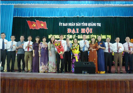 Đại hội Hội Khoa học Tâm lý - Giáo dục Quảng Trị lần thứ I, nhiệm kỳ 2016 - 2021