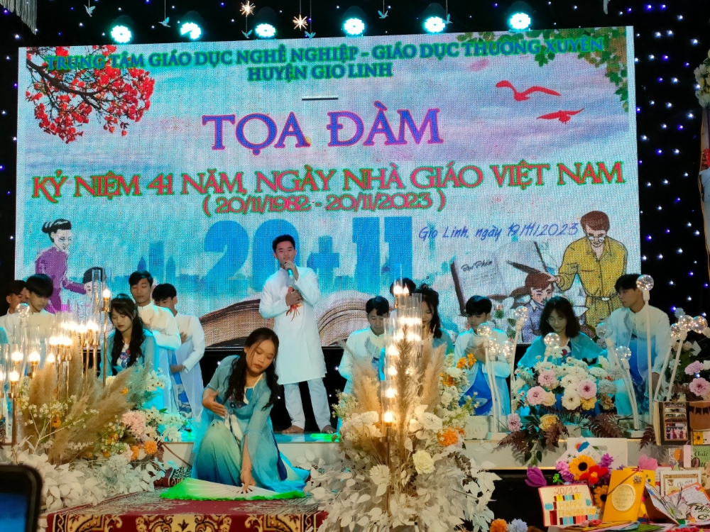 TOẠ ĐÀM 20 11 2023 tại Trung tâm GDNN-GDTX Gio Linh