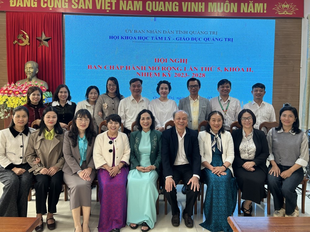 HỘI NGHỊ BAN CHẤP HÀNH HỘI KHOA HỌC TÂM LÝ - GIÁO DỤC QUẢNG TRỊ LẦN THỨ V, TRIỂN KHAI NHIỆM VỤ TRỌNG TÂM NĂM 2026.