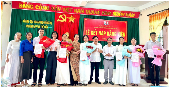 MÔ HÌNH "ĐẢNG VIÊN TUỔI 18" TẠI TRƯỜNG THPT LÊ THẾ HIẾU – GÓP PHẦN GIÁO DỤC LÝ TƯỞNG, BỒI DƯỠNG NHÂN CÁCH VÀ PHÁT TRIỂN ĐẢNG VIÊN TRẺ