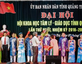 Đại hội Hội khoa học Tâm lý - Giáo dục Quảng Trị - Lần thứ I
